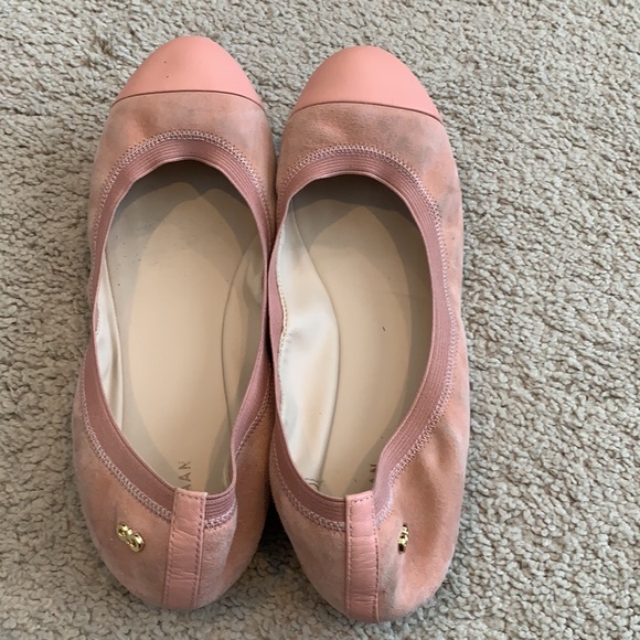 Cole Haan pink suede flats - Picture 2 of 5